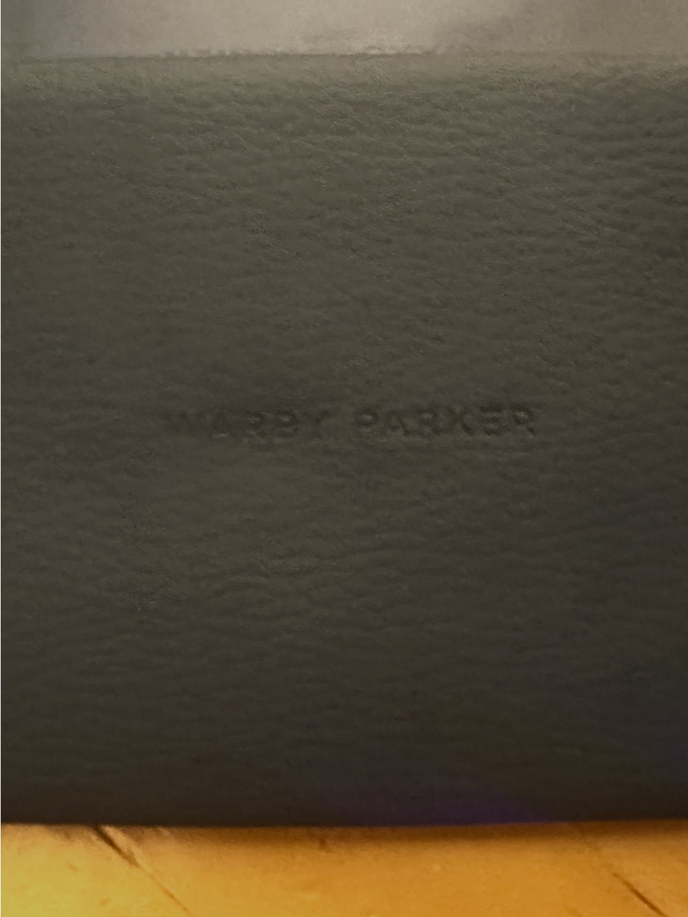 Warby Parker double sided eye glass case. 
NWT color midnight